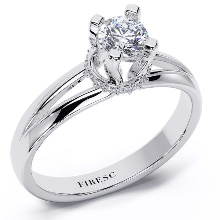 Engagement Ring AA14, White 1